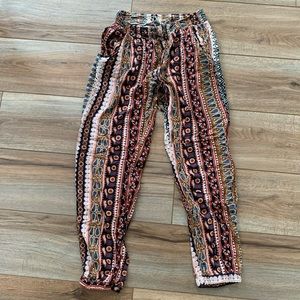 American Eagle Outfitters boho printed pants